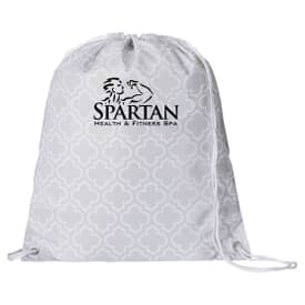 Morgan Patterned Drawstring Bag