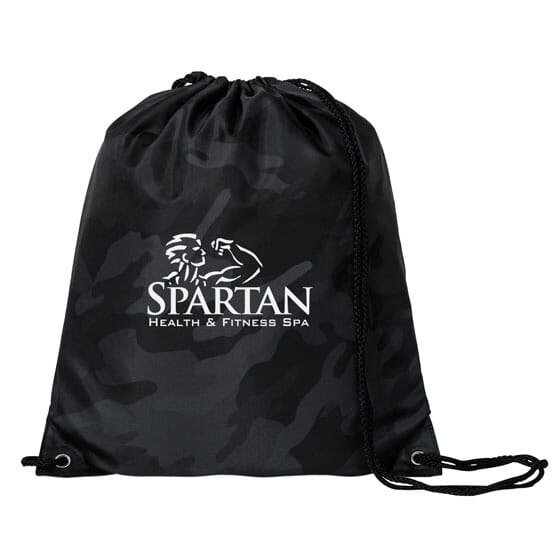 Morgan Patterned Drawstring Bag