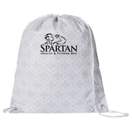 Light gray patterened bag