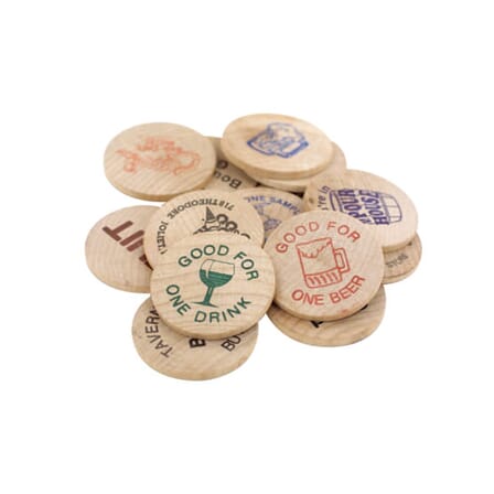Wooden Nickle Token