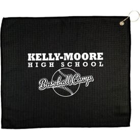 15" x 18" Waffle Towel with Grommet & Hook