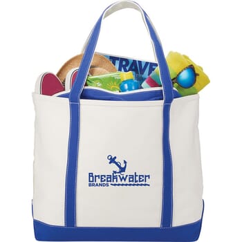 Day Trip Cotton Canvas Tote