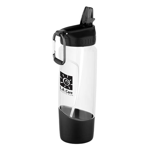 28 oz Tritan™ Flip Water Bottle with Carabiner