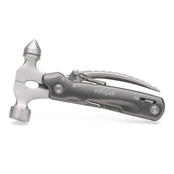 Stainless steel multi tool with logo