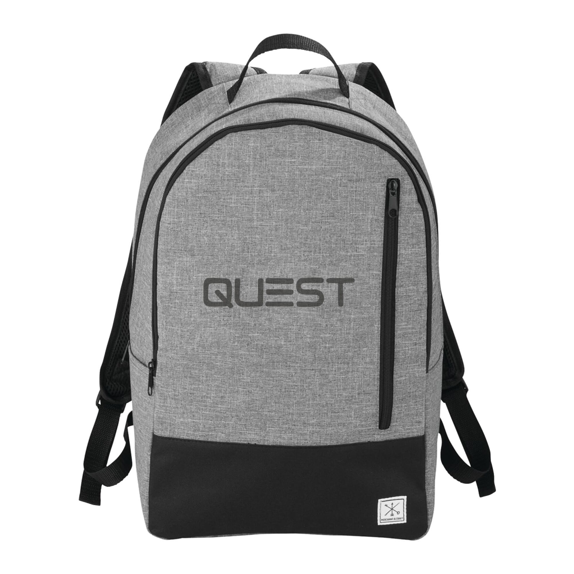 Merchant & Craft Heather Gray 15" Computer Backpack