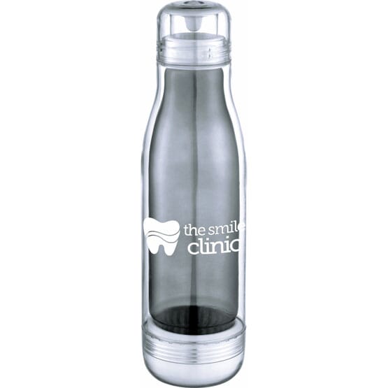 17 Oz See Through Tritan™ Glass Lined Water Bottle Promotional Giveaway Crestline 7933