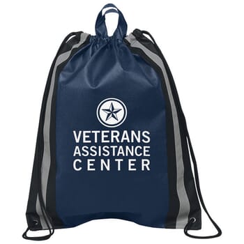 Reflective Drawstring Bag - Small