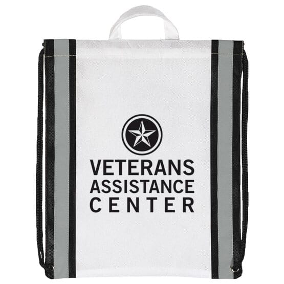 Reflective Drawstring Bag - Small