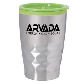 12 oz Stainless Steel Diamond Cut Tumbler