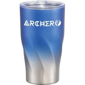16 oz Ombre Spiral Stainless Steel Tumbler