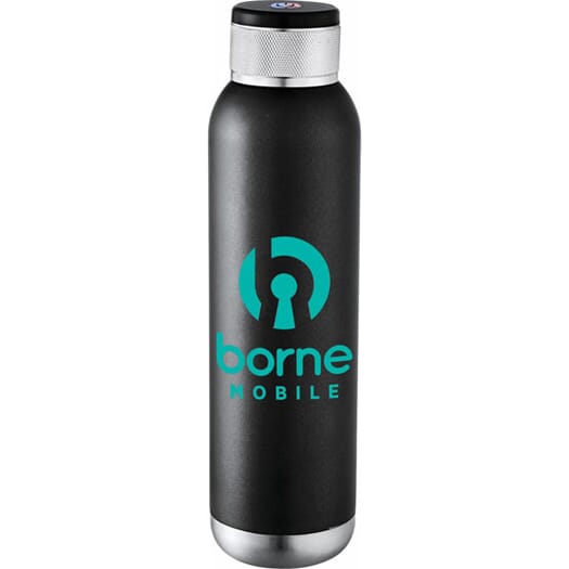 22 oz Stainless Steel Audio Water Bottle