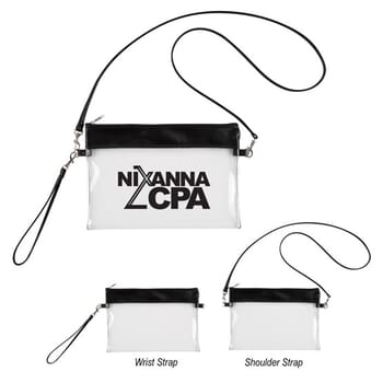 Clear PVC Coin and Card Case