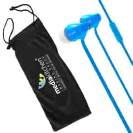 iLuv® Tangle-Free Ear Buds with Microphone