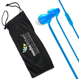 iLuv&#174; Tangle-Free Ear Buds with Microphone