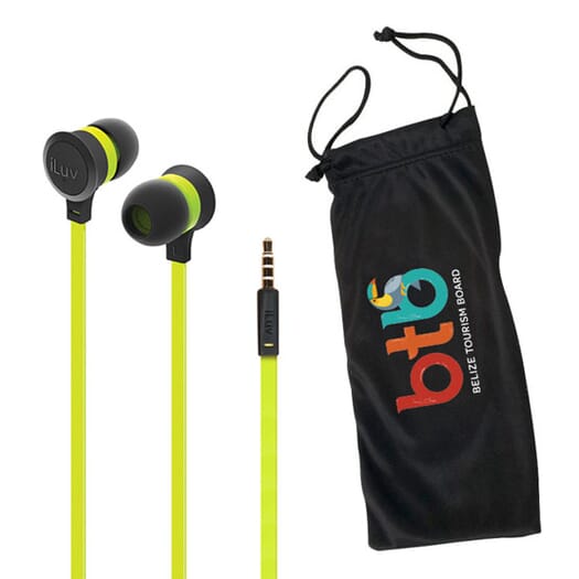 iLuv® Color Pop Tangle-Resistant Ear Buds