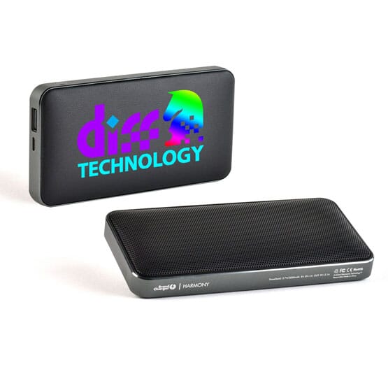 Harmony 2000 mAh Power Bank and Wireless Speaker