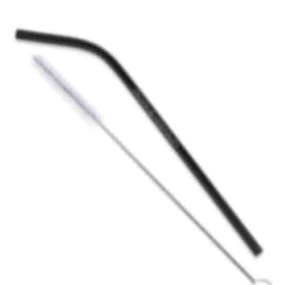 Bent Reusable Stainless Steel Drinking Straw