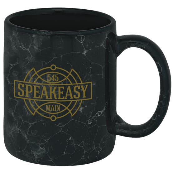 11 oz Classic Ceramic Marble-Look Mug