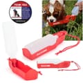 2-in-1 Pet Water Bottle Bowl