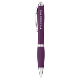 Curvy Matte Colors Ballpoint Pen
