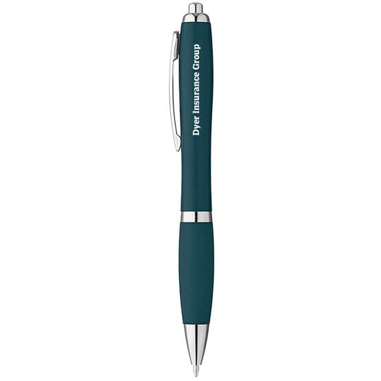 Curvy Matte Colors Ballpoint Pen