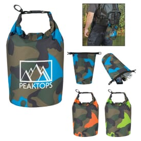 Camo Print Waterproof Dry Bag