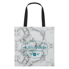 Marble Patterned Tote