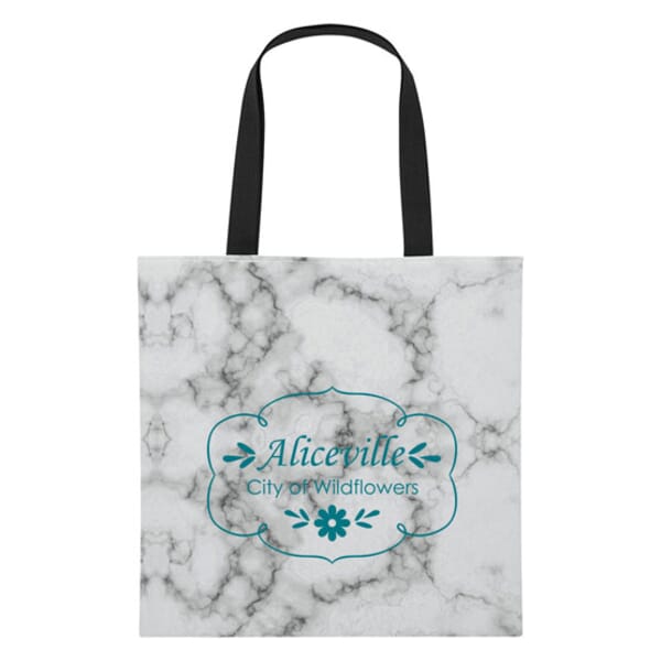 Marble Patterned Tote