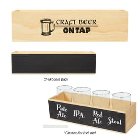 Wood & Chalkboard Tabletop Crate