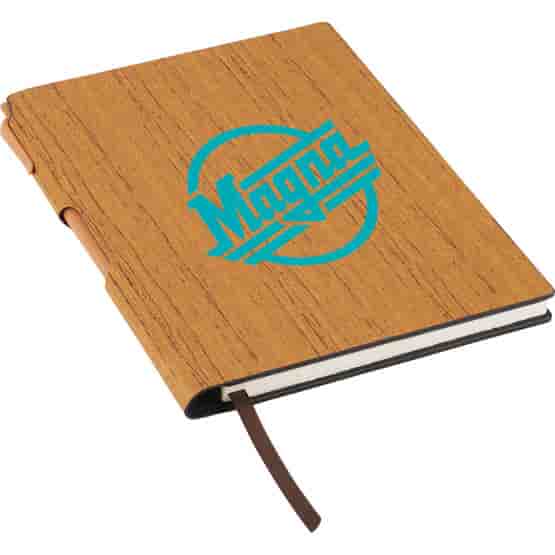 6" x 8.5" Rustic Woodgrain Journal