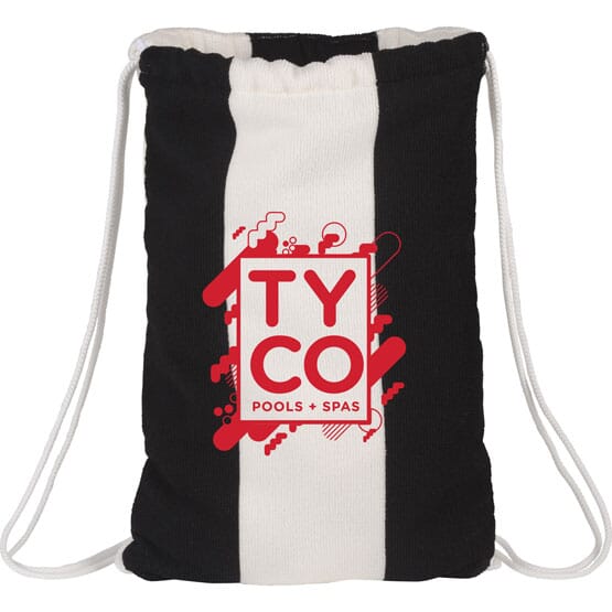Drawstring Microfiber Beach Blanket