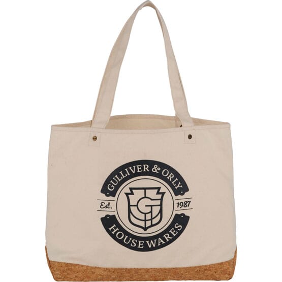 Tucson Cotton and Cork Shopping Tote