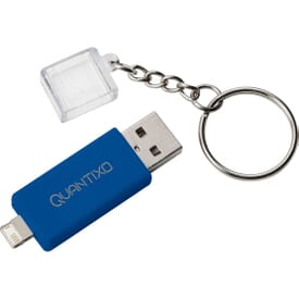 2-in-1 Charging Tip Keyring