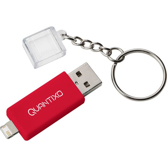 2-in-1 Charging Tip Keyring