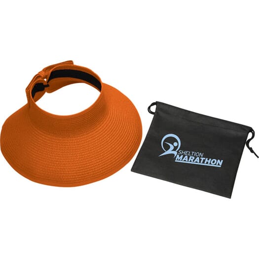 Beach Brim Roll-Up Sun Hat with Pouch