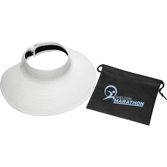 Beach Brim Roll-Up Sun Hat with Pouch
