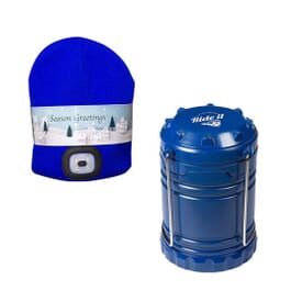 Light Up Lantern and Hat Gift Set