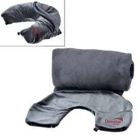 2-in-1 Travel Pillow &amp; Blanket