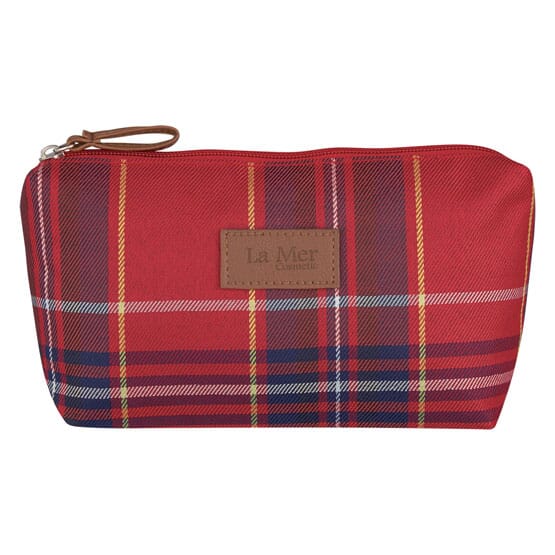 Plaid Cosmetic Bag