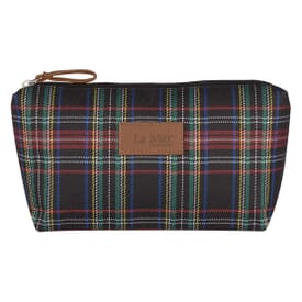 Plaid Cosmetic Bag