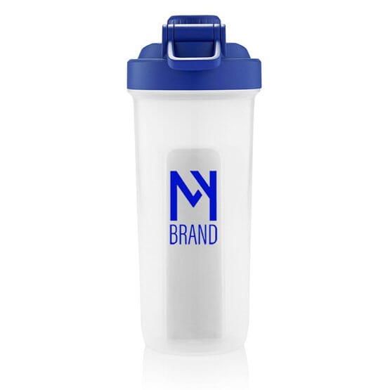 20 oz Shaker Bottle with Wireless Earbuds