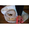 Cable Knit Throw Blanket