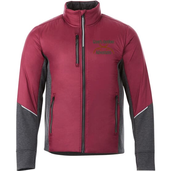 MAROON/CHARCOAL