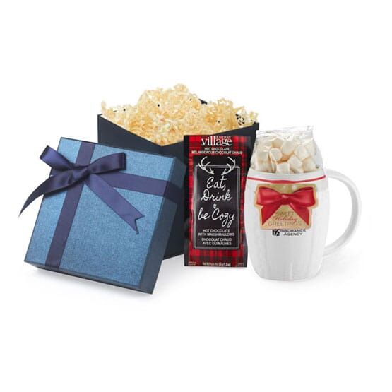 Ceramic Sweater Mug & Cocoa Gift Set