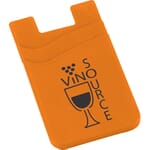 Two Pocket Silicone Tech Wallet