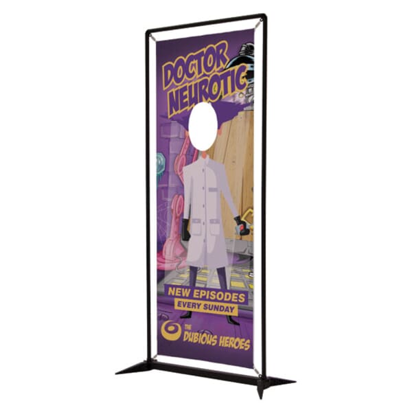 Single Face Cutout Banner Kit