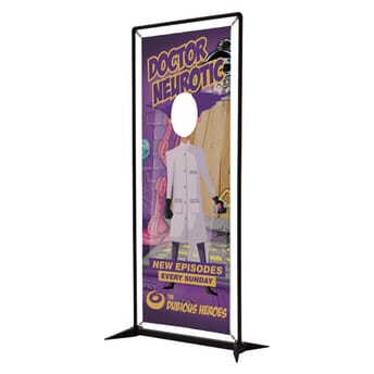Single Face Cutout Banner Kit