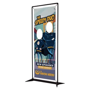 Double Face Cutout Banner Kit