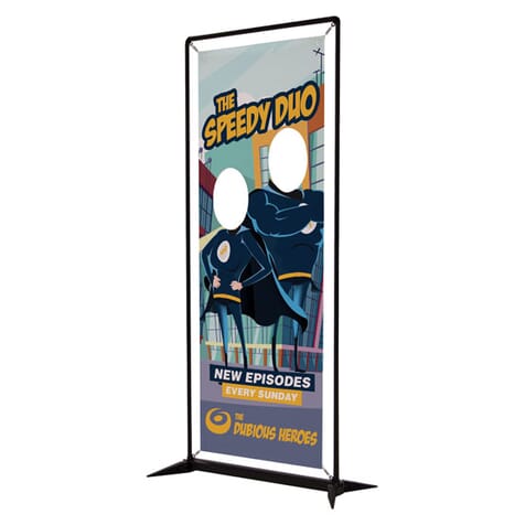 Double Face Cutout Banner Kit