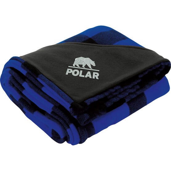 Buffalo Plaid Fleece Throw Blanket